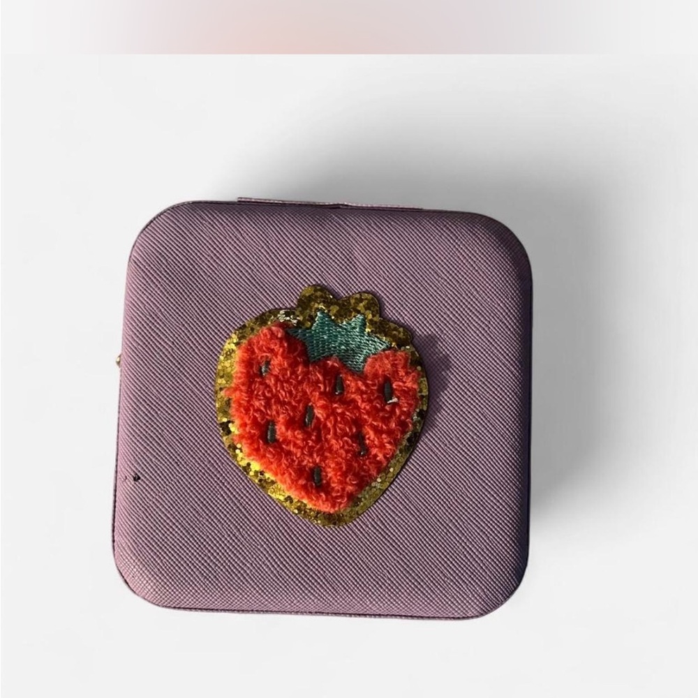 Purple Box with Strawberry Patch